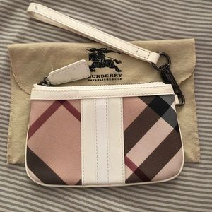Burberry wristlet